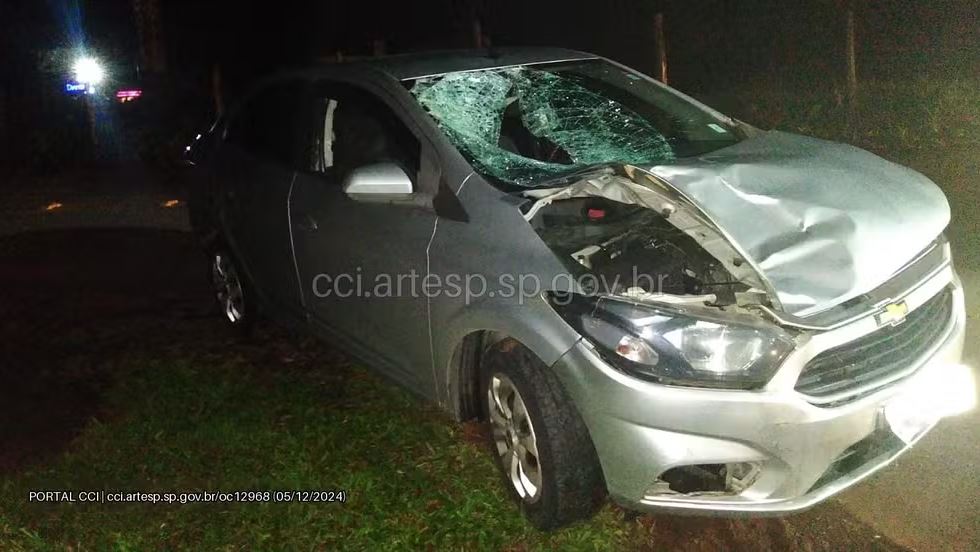 Homem morre ao ser atropelado por carro e caminhão em Limeira