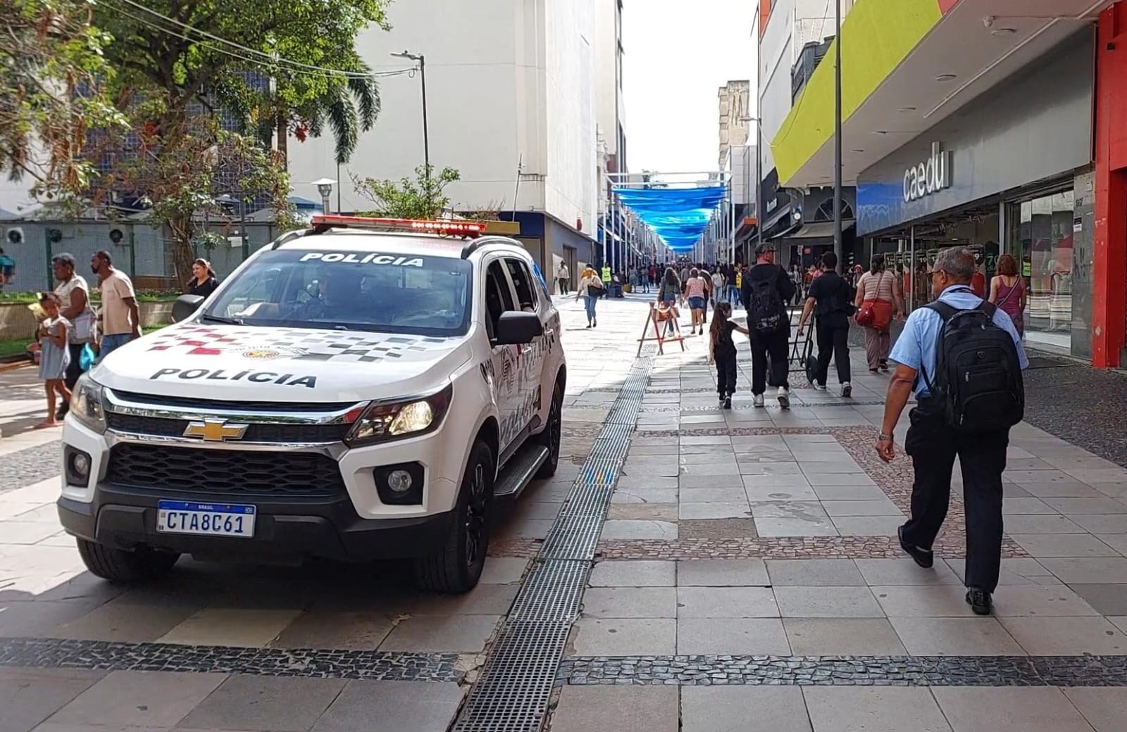 Operação reforça segurança no Centro para compras de fim de ano