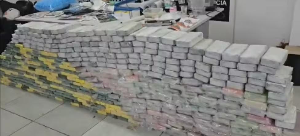 Polícia Civil encontra meia tonelada de cocaína durante operação em Limeira