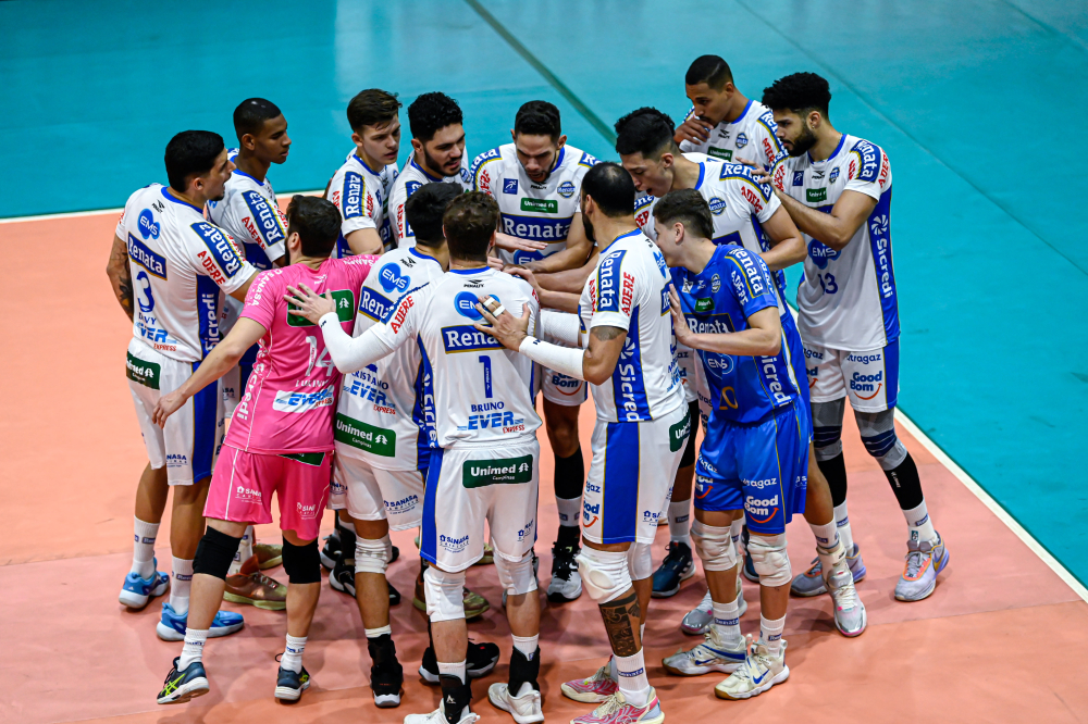 Vôlei Renata busca terceira vitória seguida na Superliga contra Joinville no Taquaral