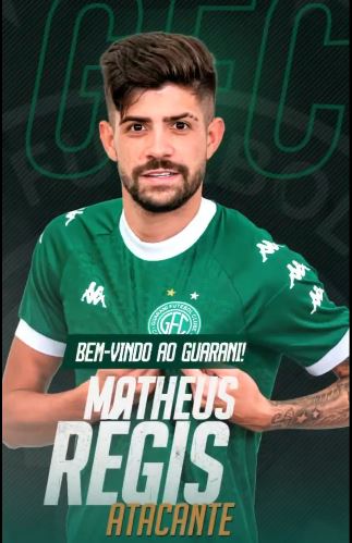 Guarani anuncia contratação de Matheus Régis e Lucas Justen