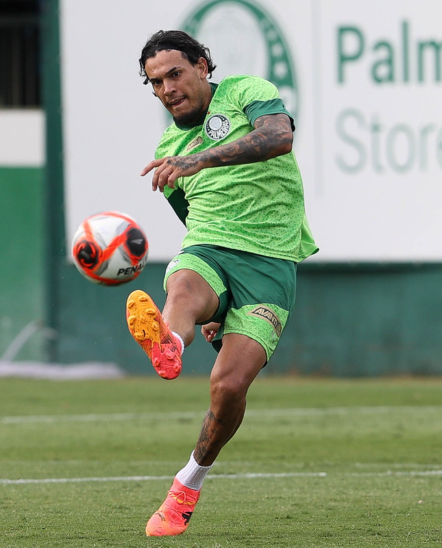 Capitão Gustavo Gomez celebra renovação de contrato com o Palmeiras
