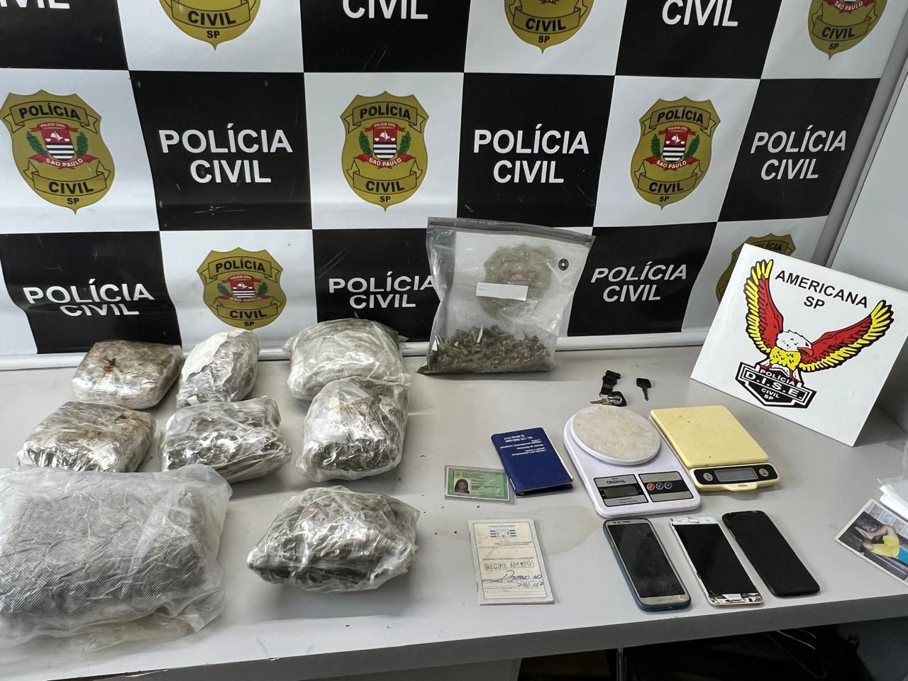 Operação da DISE de Americana encontra drogas na região 