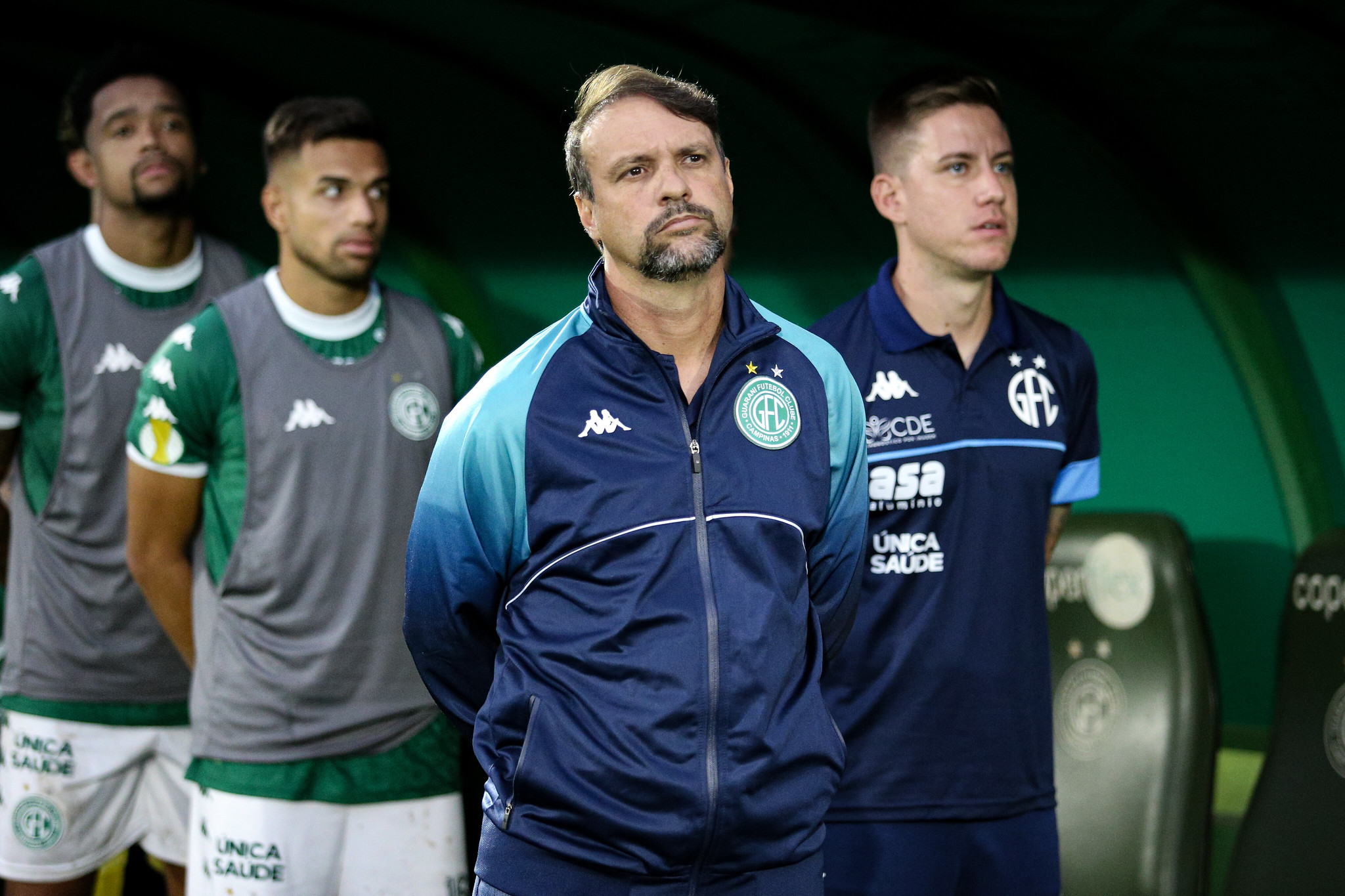 “Pagamos pelo excesso de erros”, afirma Mauricio Souza após derrota do Guarani para o Palmeiras