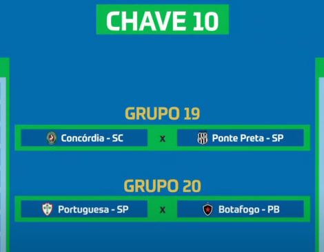 Ponte Preta conhece o primeiro adversário da Copa do Brasil 2025