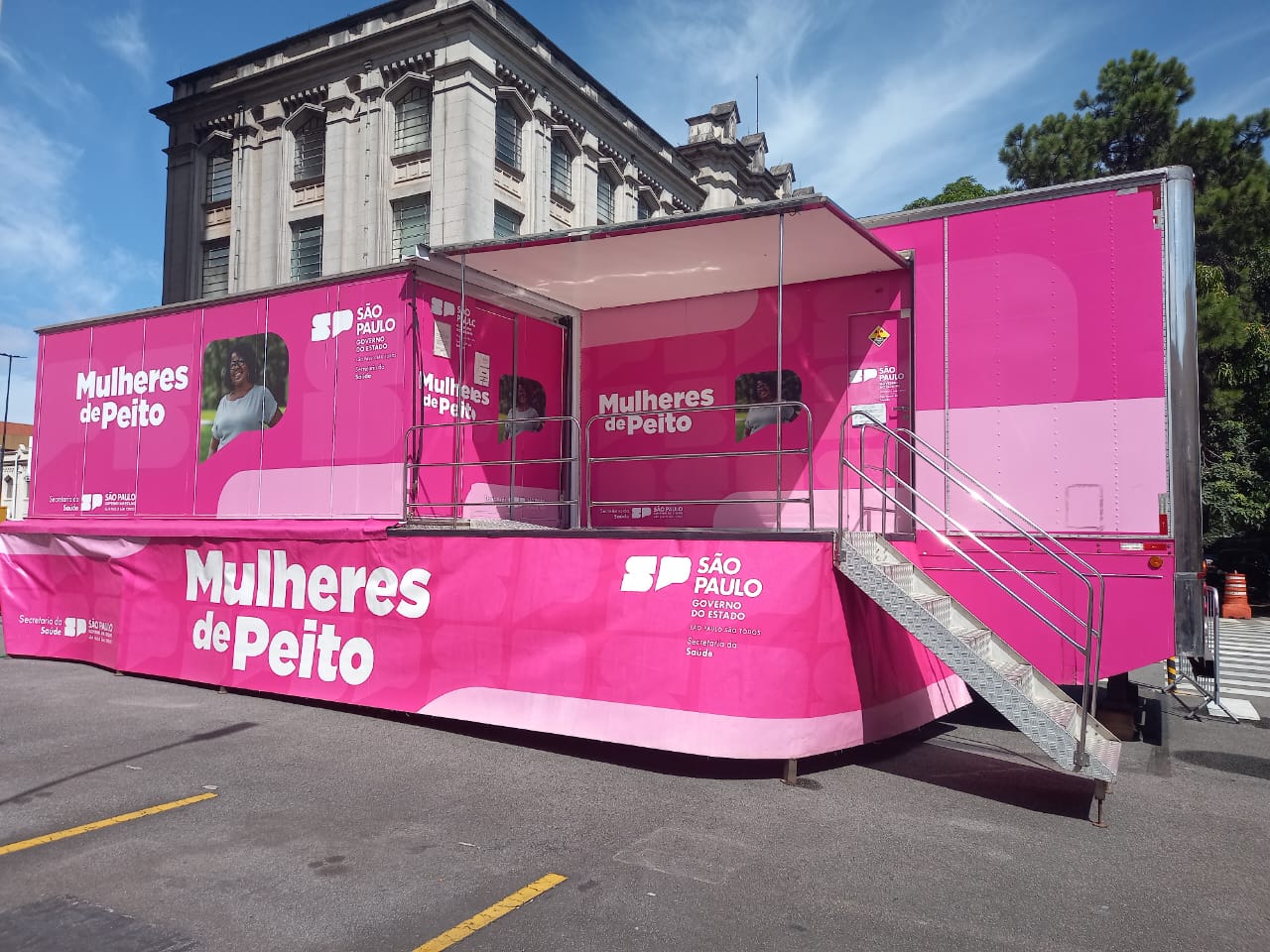 Carreta vai oferecer 500 mamografias a partir de 1º de abril em Limeira