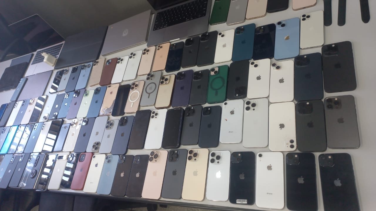 Polícia encontra cerca de 100 celulares furtados e roubados durante o Carnaval