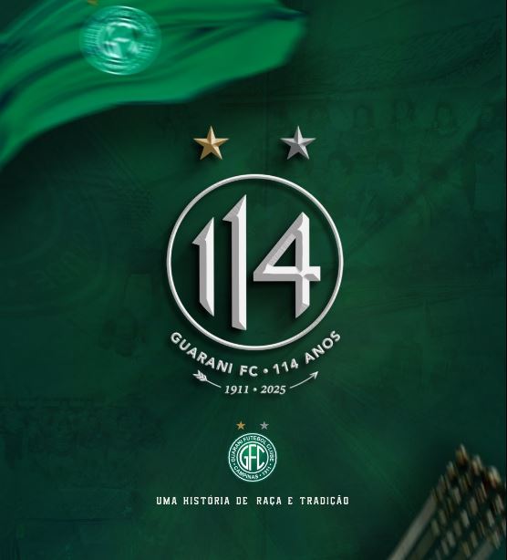 Campeão Brasileiro de 78, Guarani celebra os 114 anos de fundação
