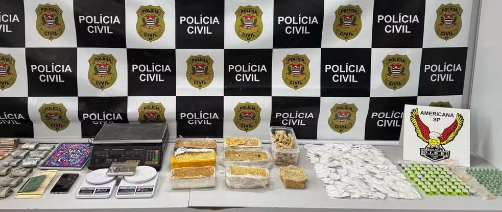 Polícia fecha laboratório de drogas em Santa Bárbara d’Oeste