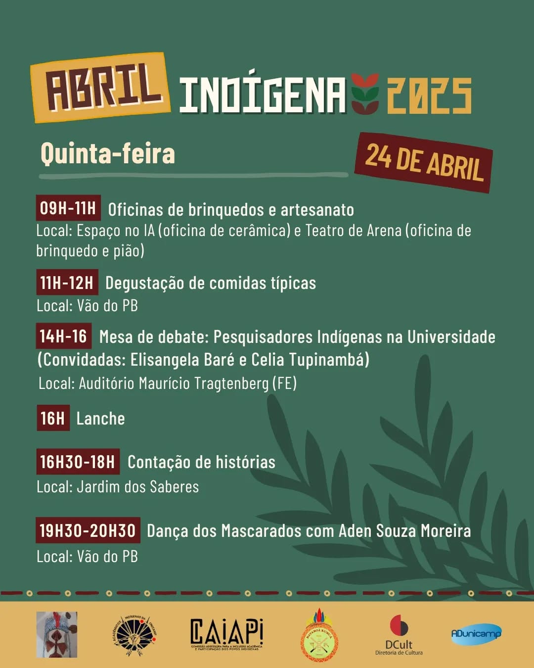 Unicamp realiza Semana dos Povos Indígenas até esta sexta-feira