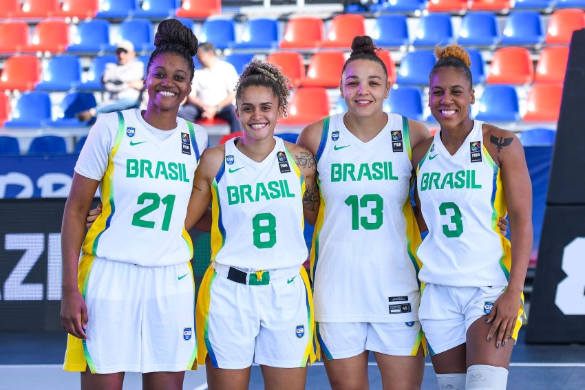 Com presença de jogadora do Unimed Campinas Basquete, Seleção Feminina 3×3 garante vaga na Copa do Mundo