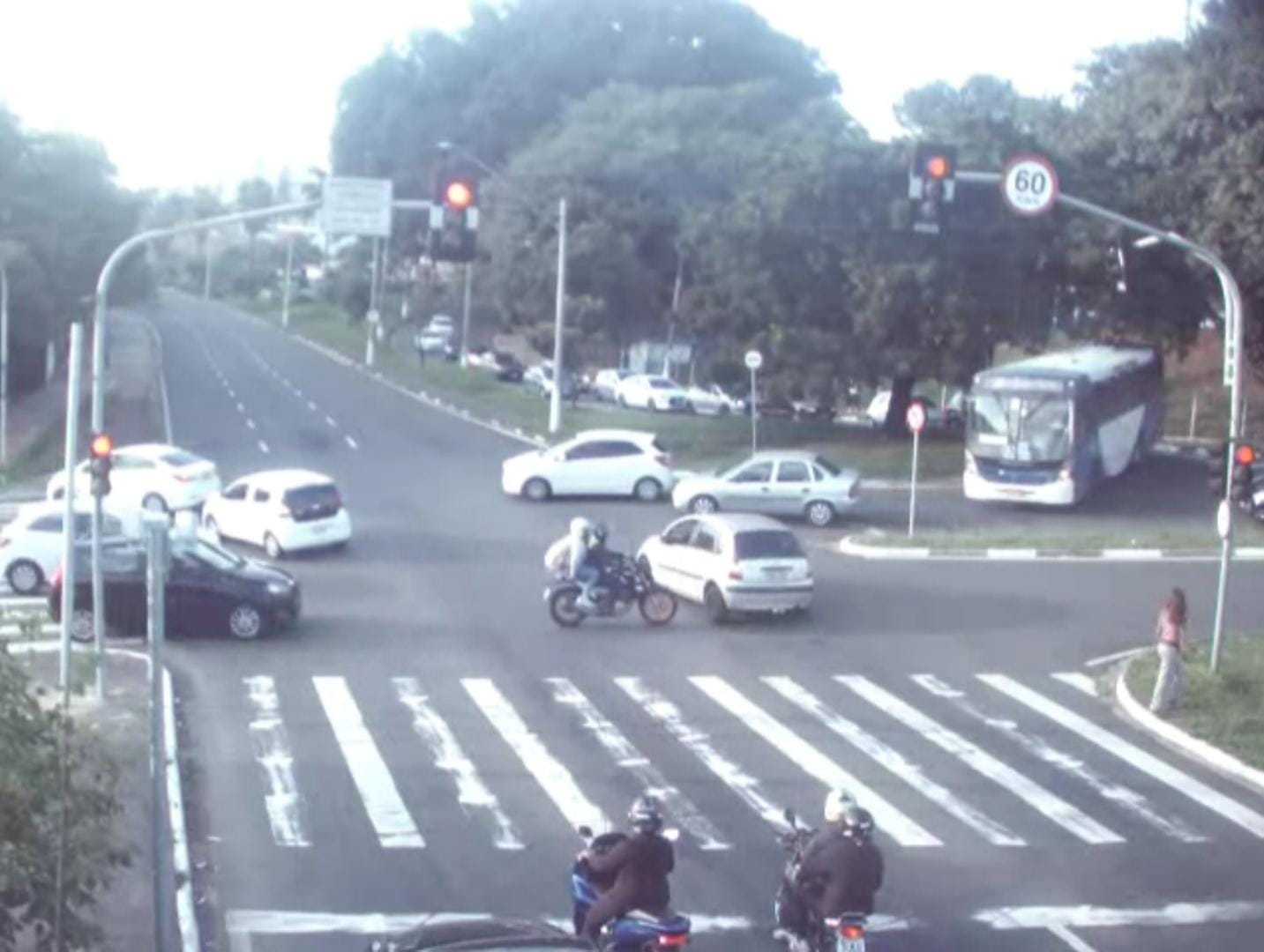 Imprudência domina infrações de trânsito em Campinas