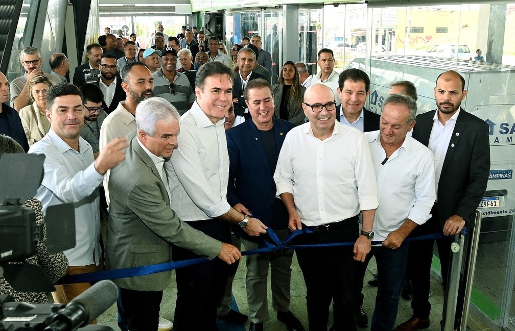 Inauguração de obra já entregue vira palanque para discurso político em Campinas