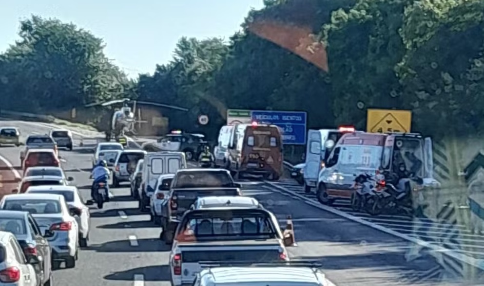 Morre ciclista atingido por carro na Rodovia SP-340 no feriado de 1º de maio