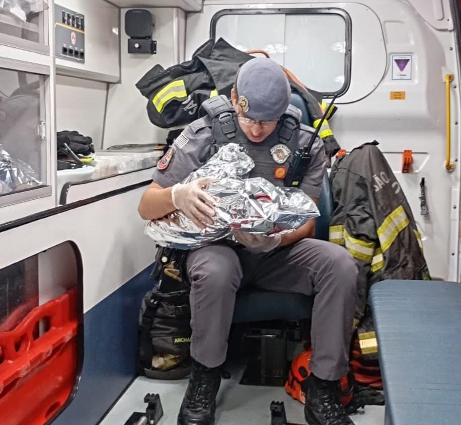 PM é acionada para ocorrência: o nascimento de uma criança; caso aconteceu em Americana 