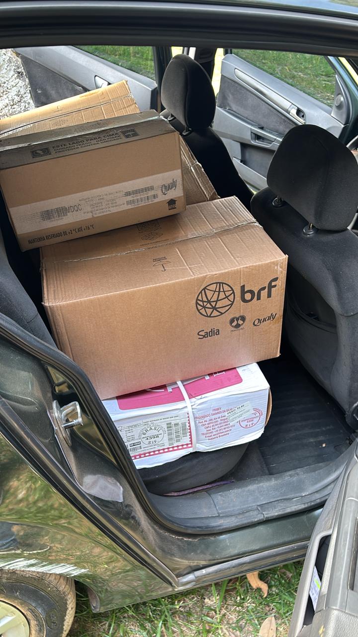 Polícia recupera carga roubada com mais de 3 toneladas de carnes 