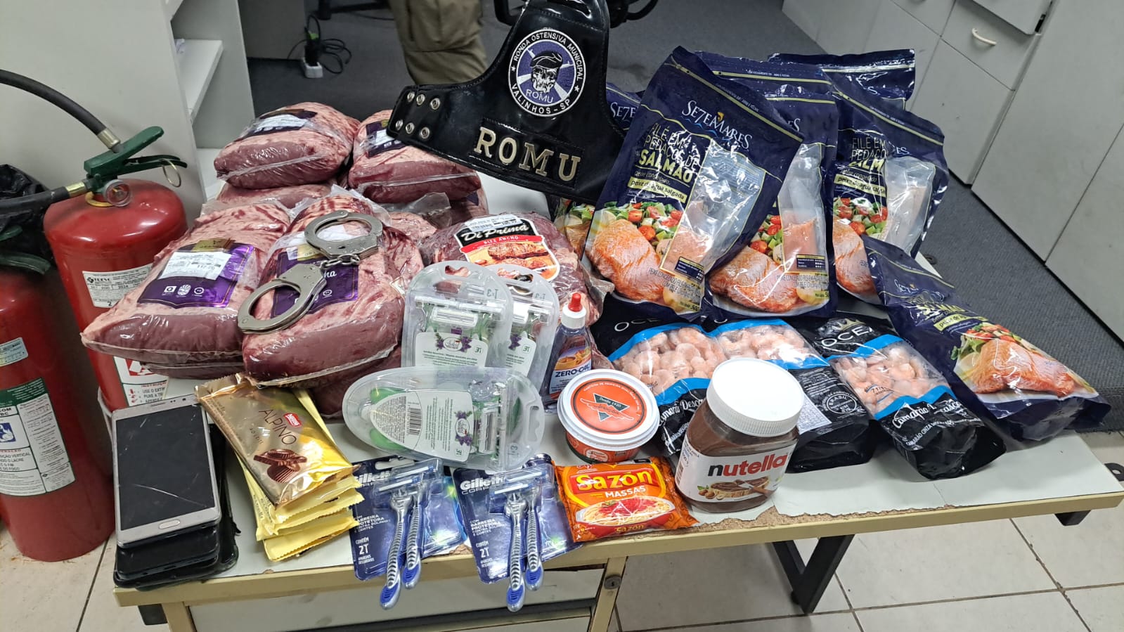 GCM de Valinhos prende quadrilha suspeita de furtar mercados