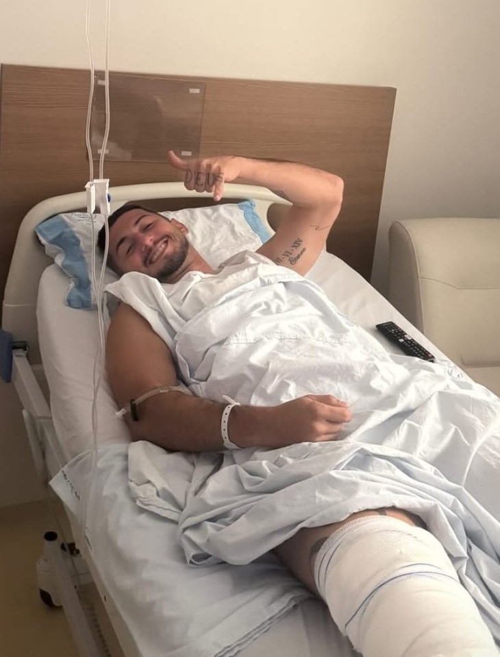 Após lesão grave, Danilo Barcelos passa por cirurgia no joelho