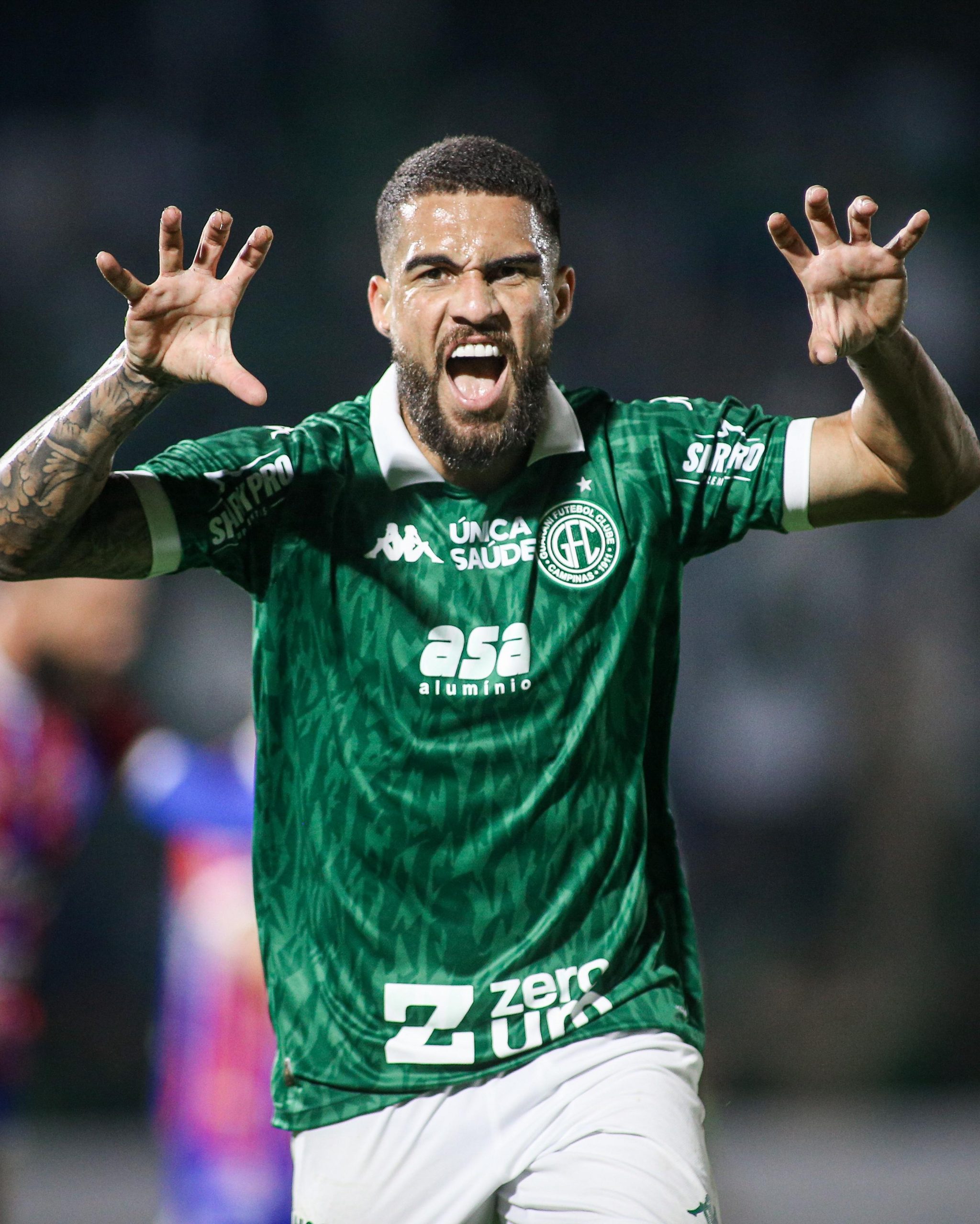 Guarani vence a segunda consecutiva e sobe posições na Série C