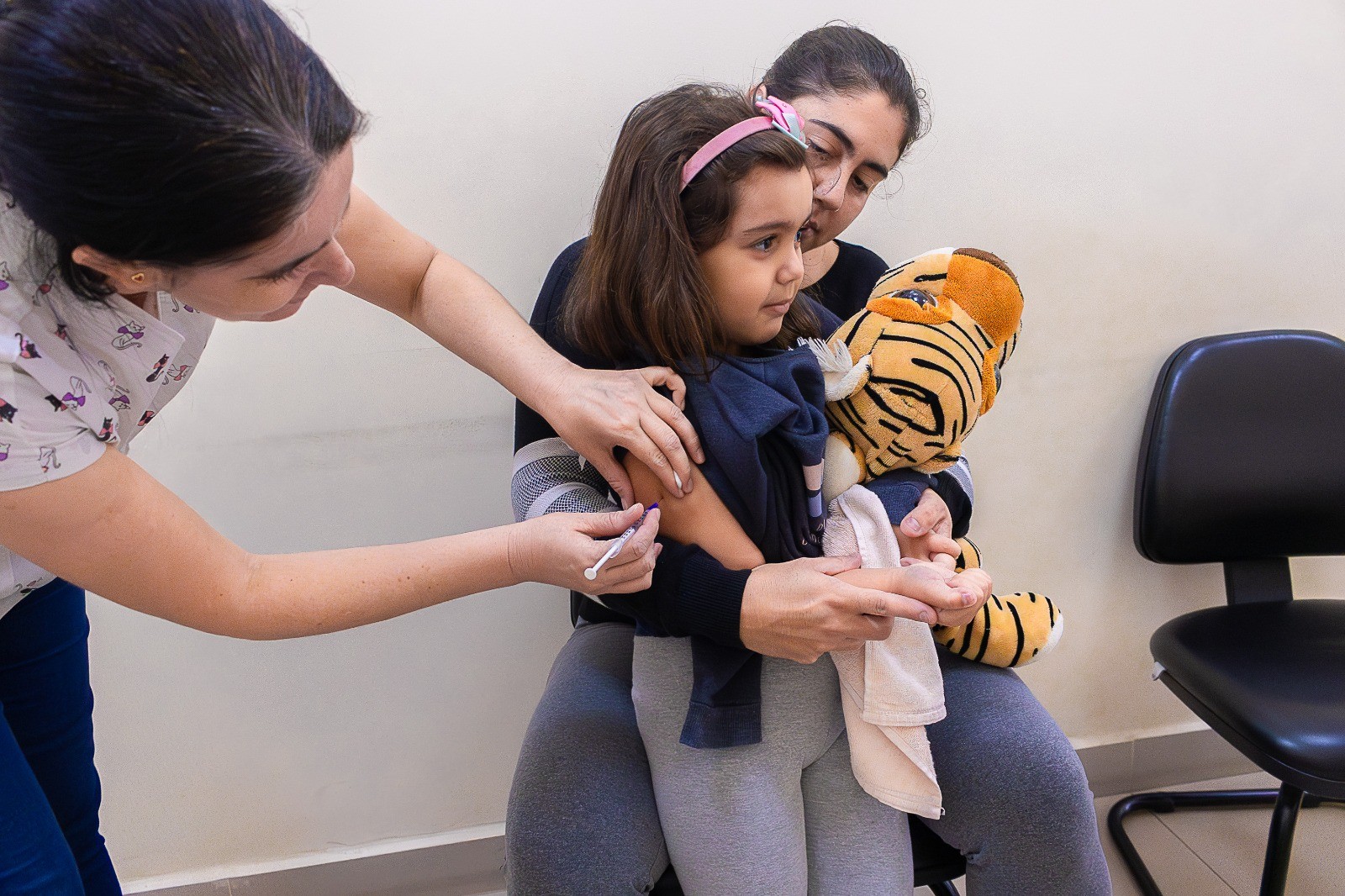 Jaguariúna aplica vacina contra gripe em creches nesta semana