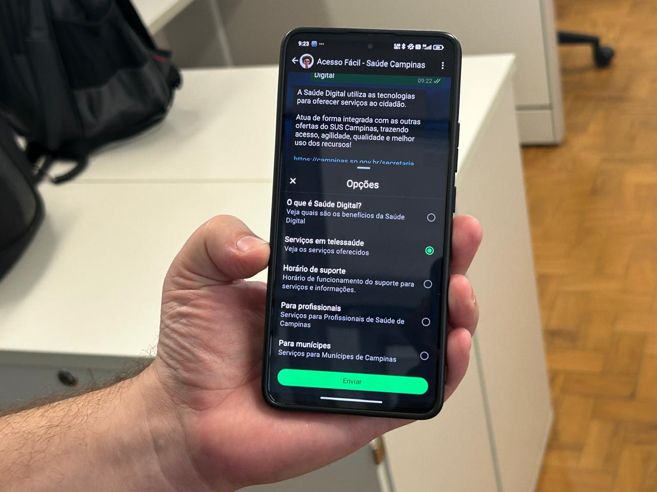 Campinas lança serviço de teleorientação pelo SUS com atendimentos por videochamada