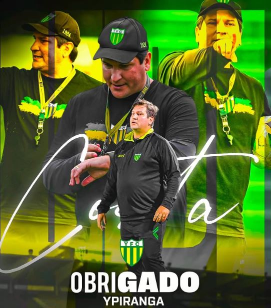 Matheus Costa se despede do Ypiranga-RS e deve ser oficializado pelo Guarani