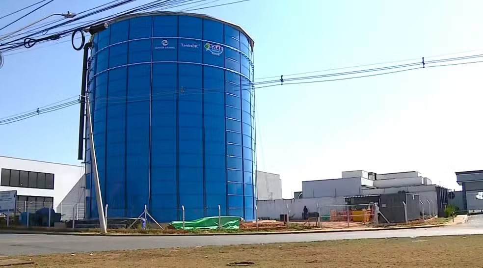 Obra de reservatório de água em Indaiatuba sofre colapso e causa transtornos a moradores