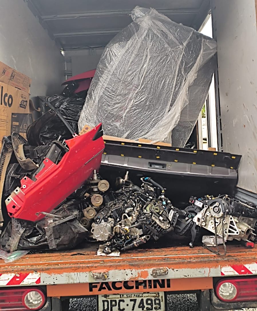 Homem é preso na Rodovia dos Bandeirantes por receptação de peças automotivas