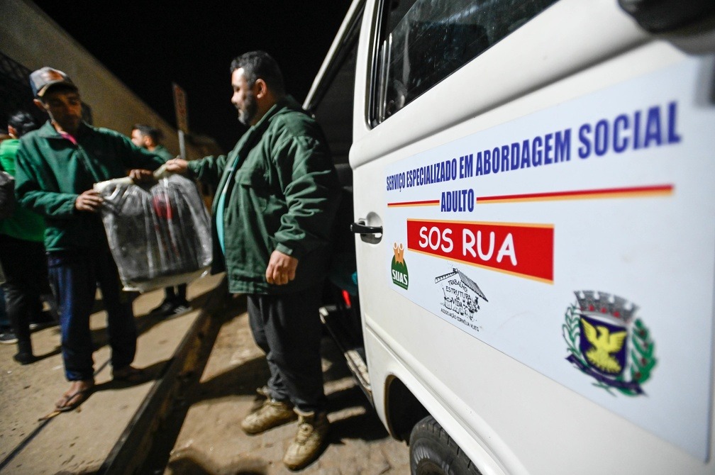 Campinas tem aumento no número de abordagens e entrega de cobertores  