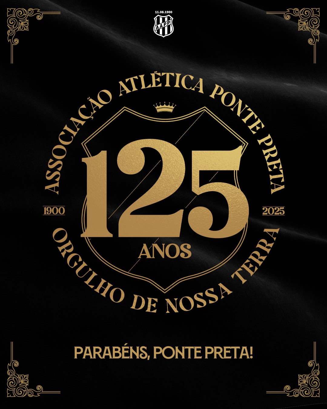 Ponte Preta celebra 125 anos em meio a notícias ruins e incertezas