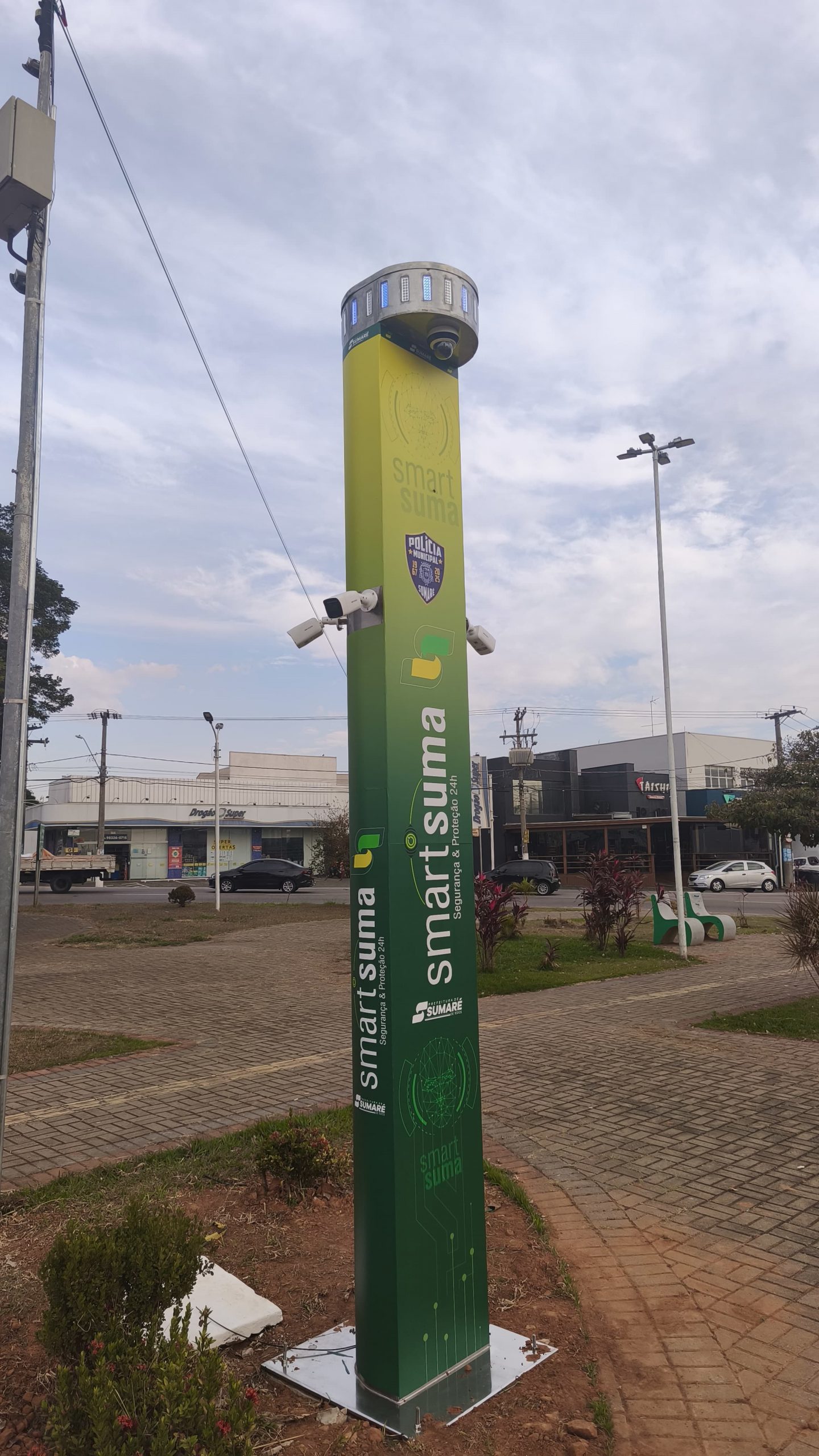 Sumaré implanta sistema de monitoramento nas ruas e avenidas