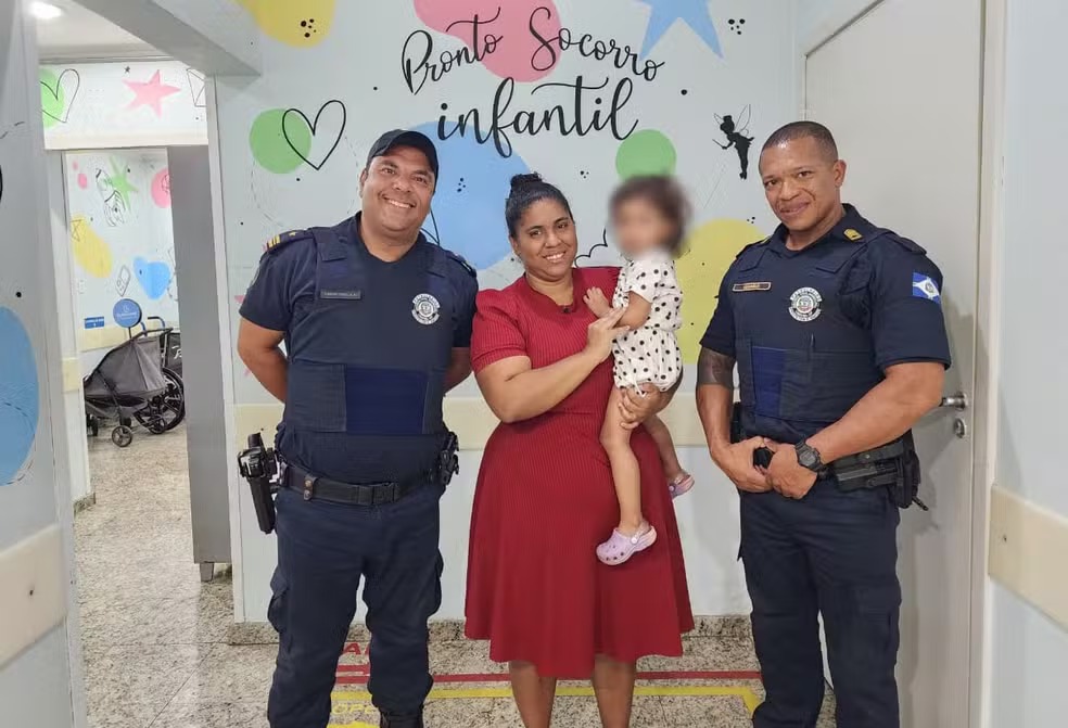 Guardas municipais salvam criança engasgada em Limeira 