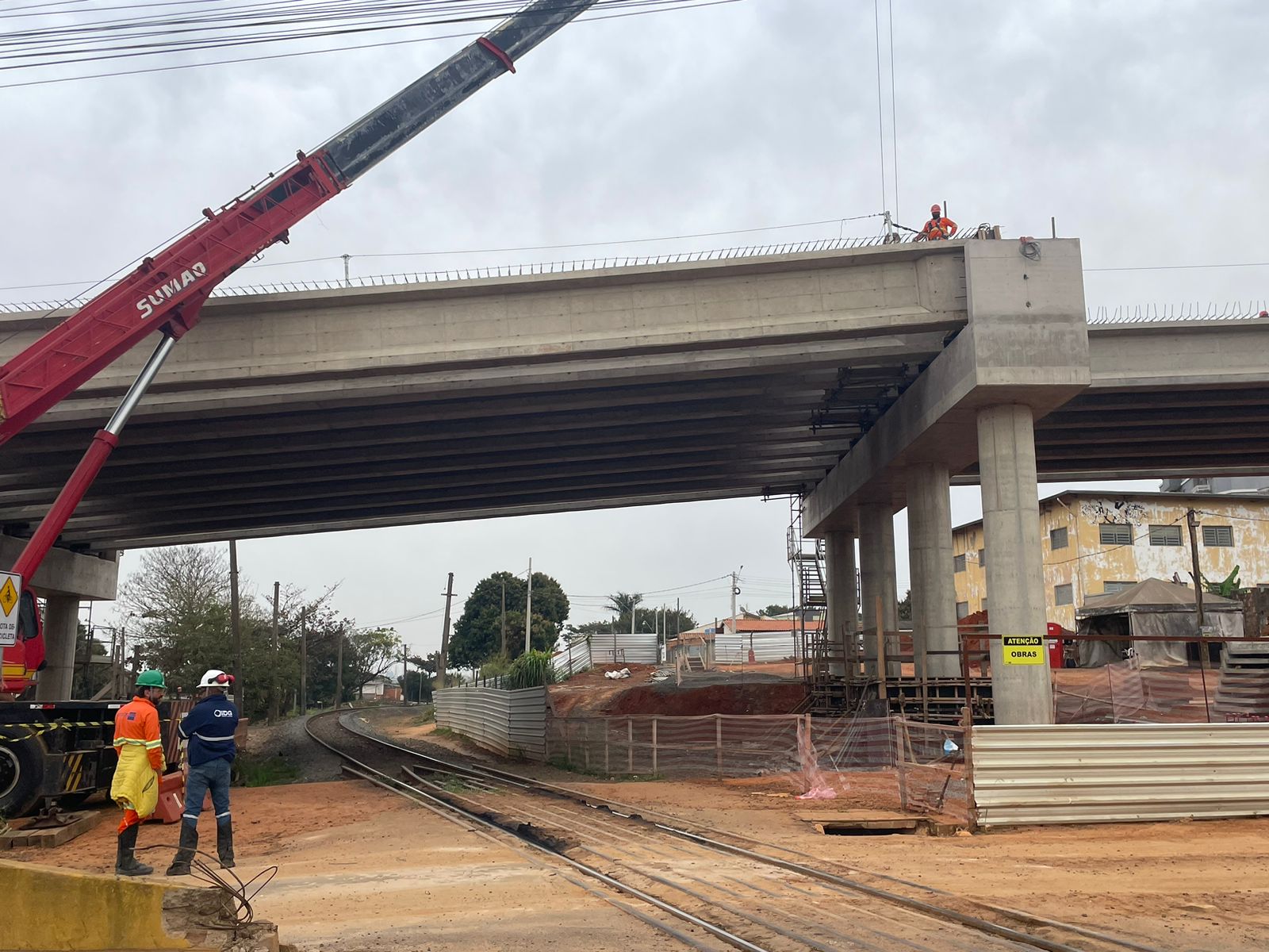 Rumo e Prefeitura afirmam que viaduto de Hortolândia será entregue em dezembro