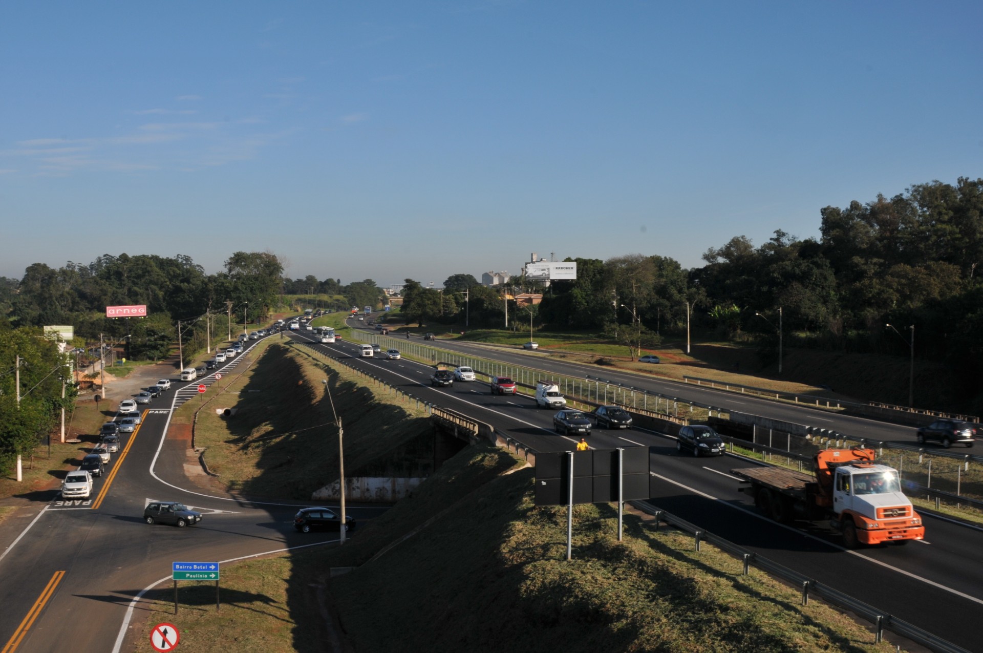 Trevo de Betel é interditado por 45 dias; veja rotas alternativas