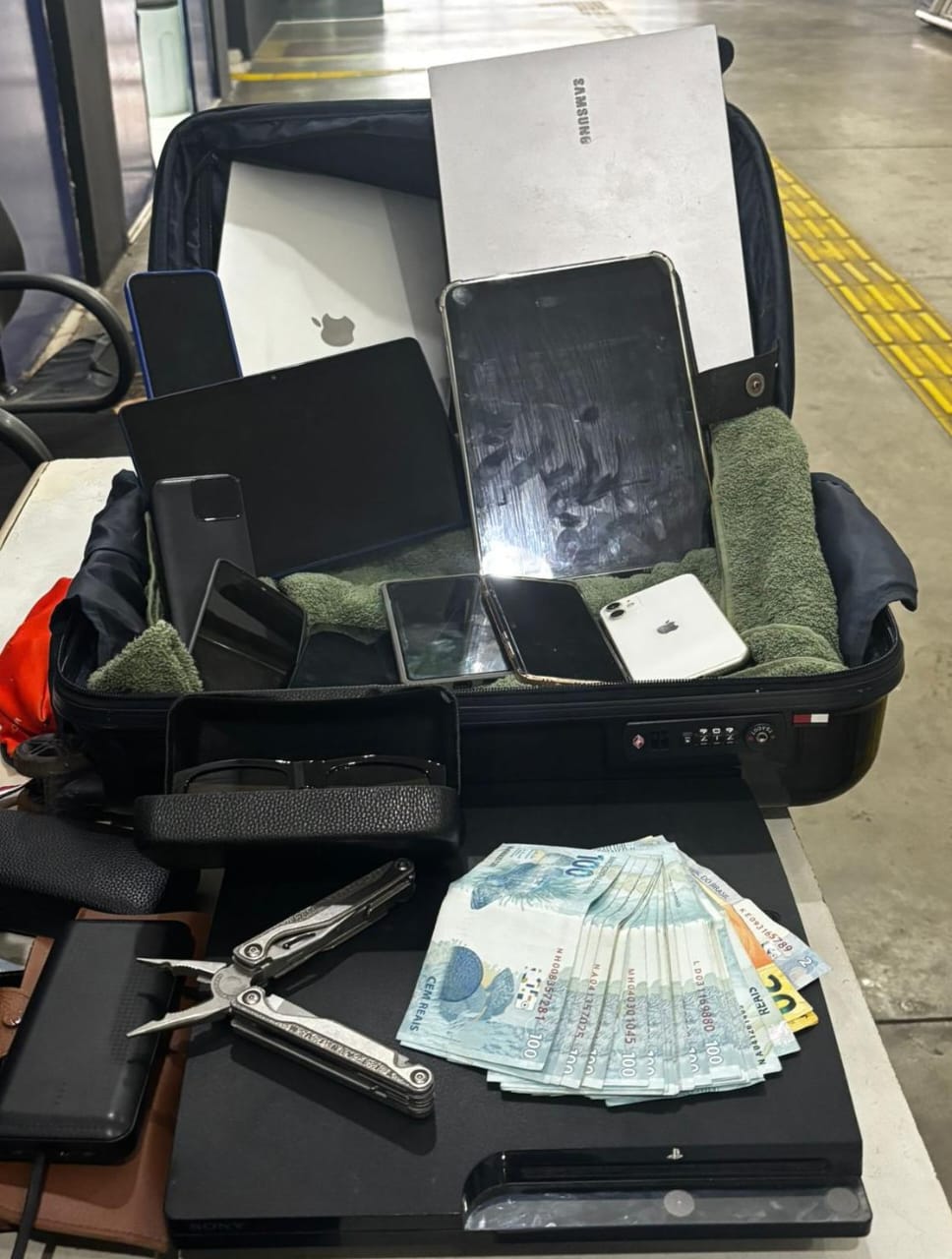 Dois homens são presos em Campinas com eletrônicos furtados em outro Estado