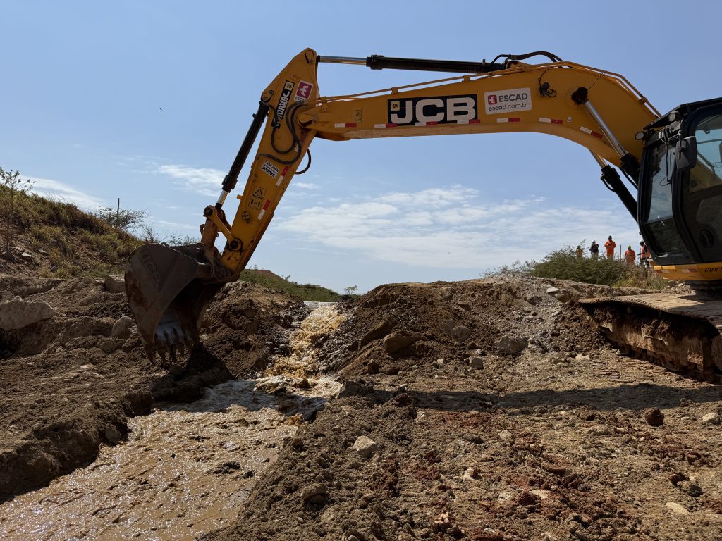 Obras de desvio do Rio Camanducaia começam para construção de barragem