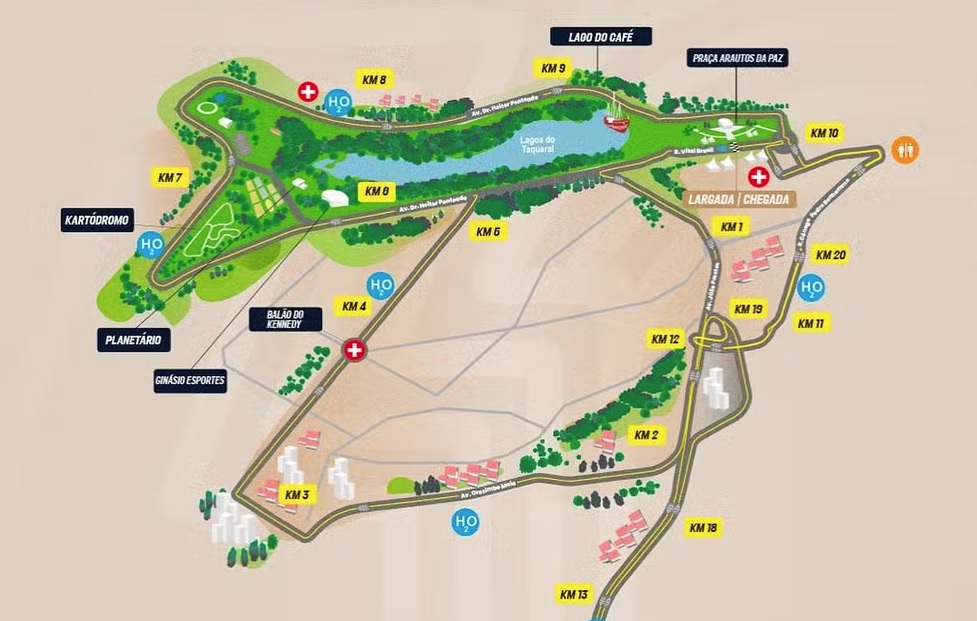 Saiba qual será o percurso da 40ª Corrida Integração