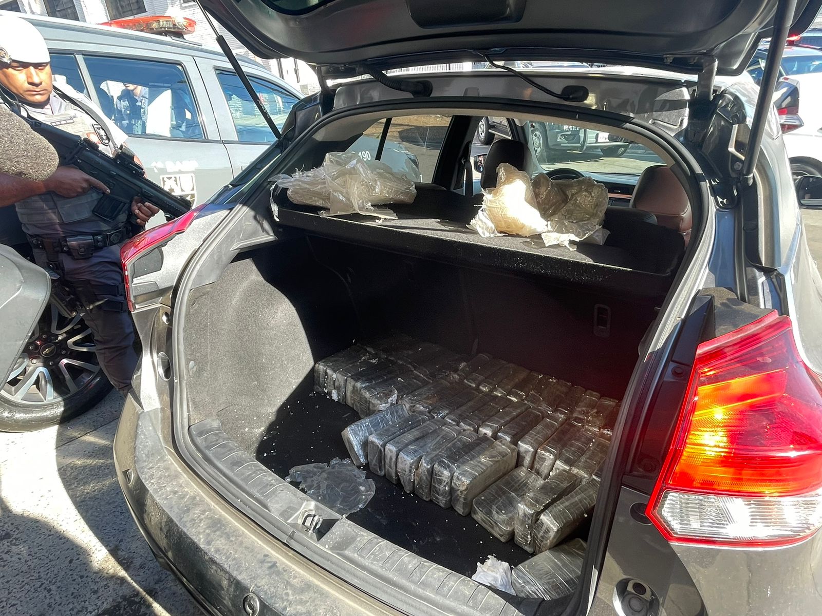 Baep prende carga de cocaína avaliada em R$ 2,5 milhões em Campinas