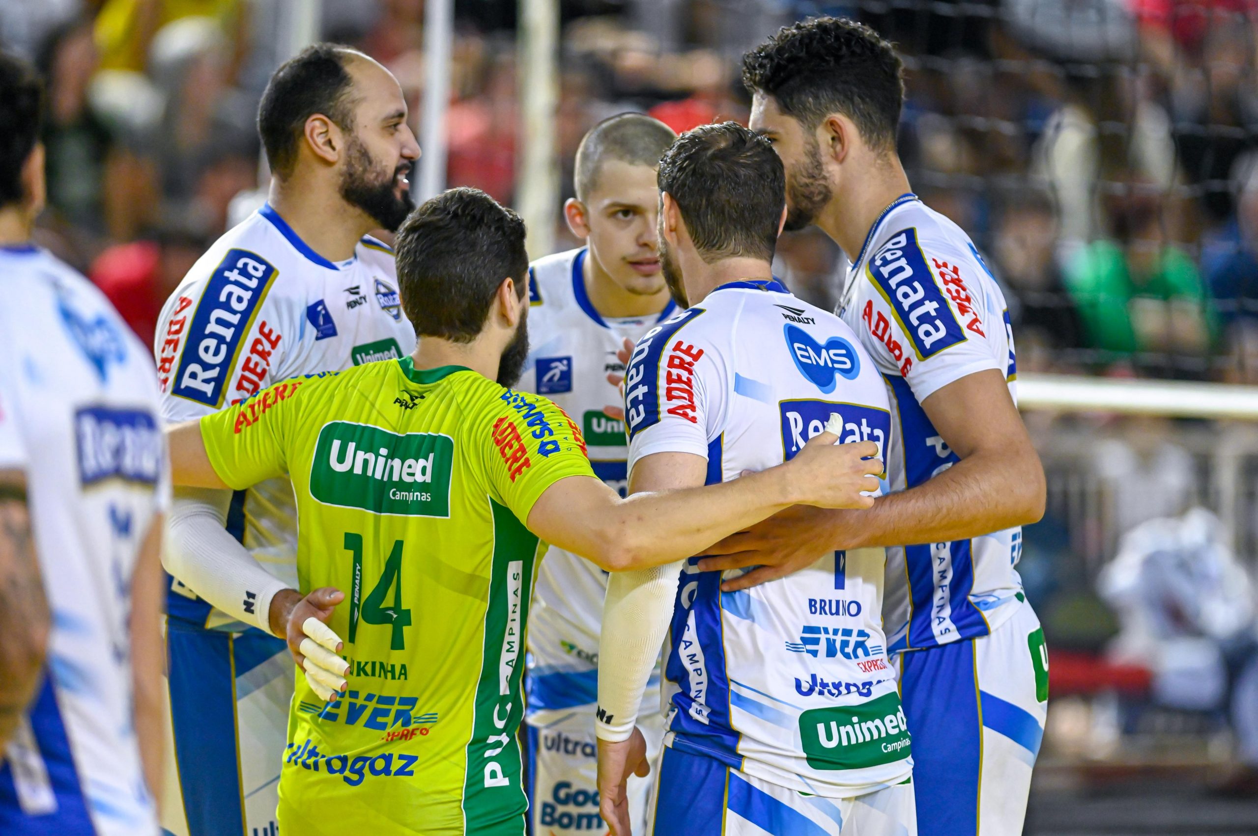 Vôlei Renata vence o Praia Grande e segue invicto no Campeonato Paulista