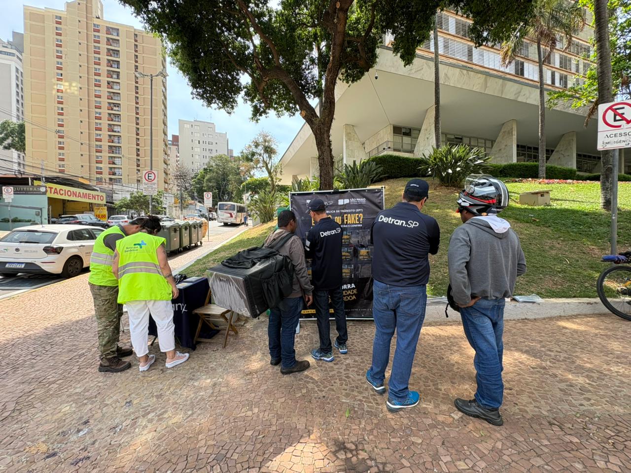 Blitz educativa foca motociclistas, que representam quase metade das mortes no trânsito