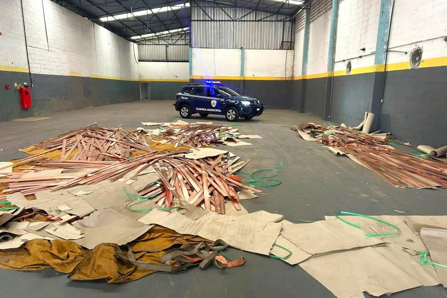 Guarda Municipal de Itatiba recupera carga de cobre avaliada em R$ 1 milhão
