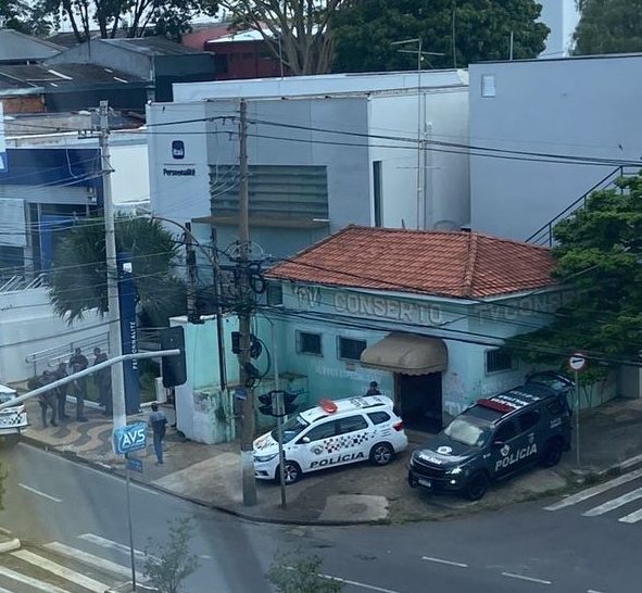 Homem é preso após tentativa de furto a banco em Barão Geraldo, em Campinas