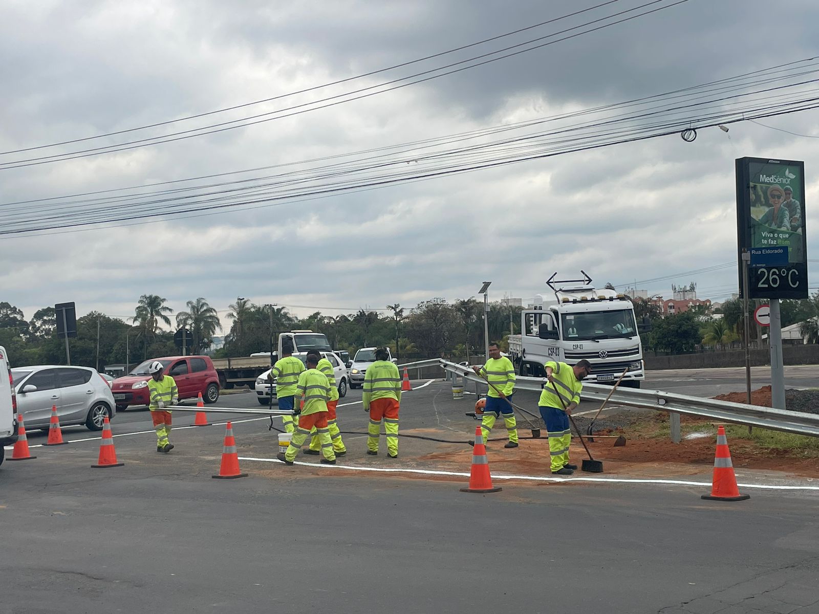 Após cobranças da CBN, acesso da Rua Eldorado para a Santos Dumont será reaberto nesta quinta