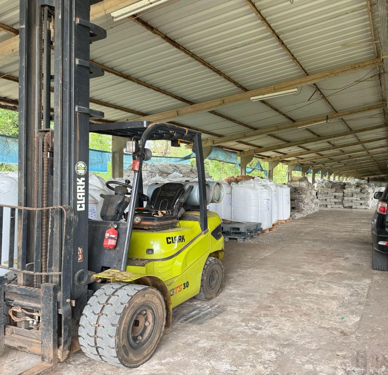 Durante operação em Rio Claro, Polícia recupera 23 toneladas de polipropileno desviada