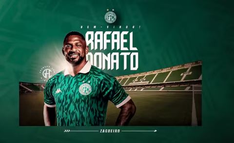 Guarani anuncia contratação do zagueiro Rafael Donato