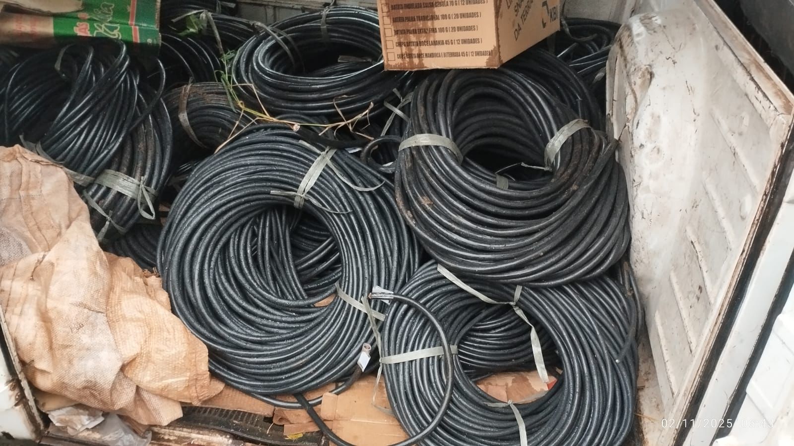 Guarda Municipal de Americana prende suspeito e recupera fios de cobre avaliados em R$ 50 mil