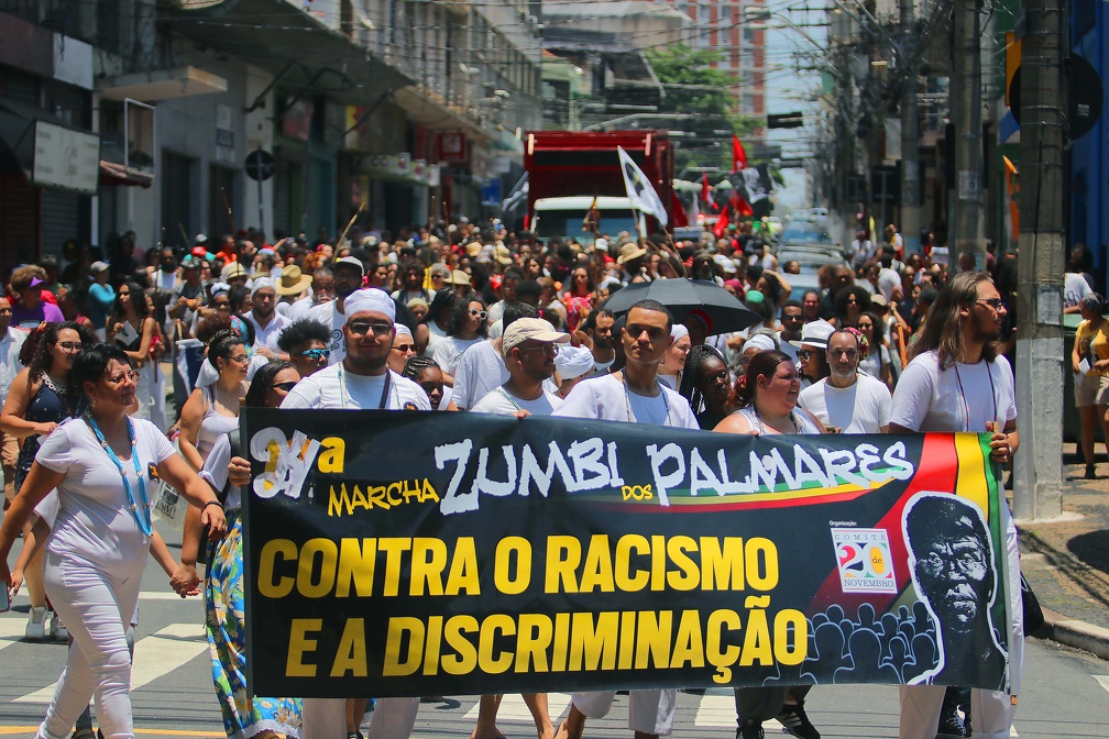 Campinas realiza a 25ª Marcha Zumbi dos Palmares no Dia da Consciência Negra