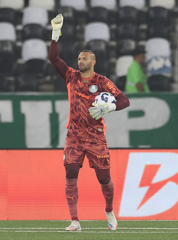 Goleiro Weverton treina forte e poderá reforçar o Palmeiras na final da Libertadores