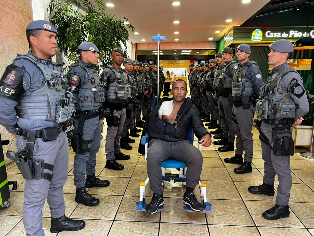 Sargento do Baep atingido por tiro durante Operação Off White, em Sousas, tem alta