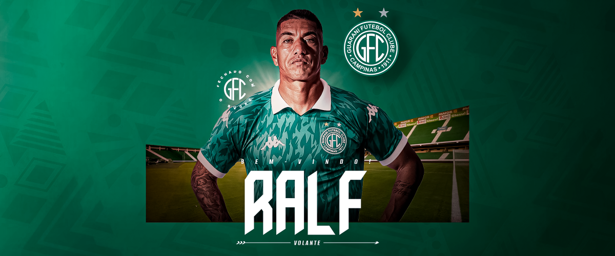 Com Ralf oficializado, Guarani chega a 13 contratações para 2026